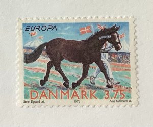 Denmark 1998 Scott 1100 used - 3.75k, National Festival, horse, agriculture show