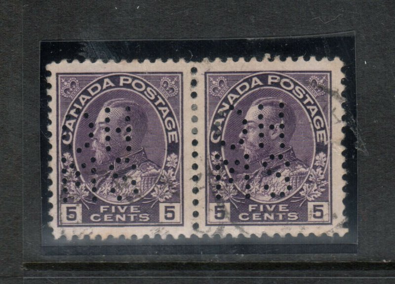 Canada #OA112 Very Fine Used Pair