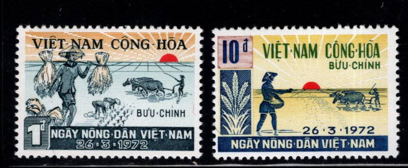 South Vietnam Scott 415-416 MH*  set