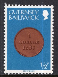 Guernsey 173 Coin on Stamp MNH VF