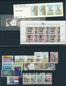 Netherlands Niederlande 1984 Year Set Complete incl. Miniature Sheet MNH