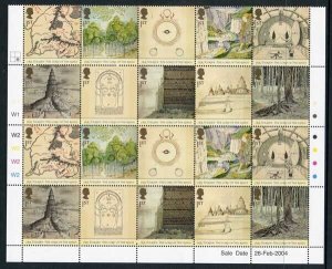 SG2429-38 2004 Lord Of The Rings Set in Cylinder Blocks U/M