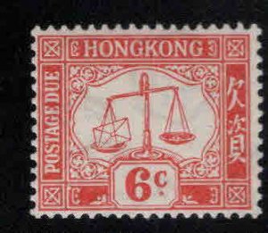 HONG KONG Scott J8 MH* Postage Due stamp