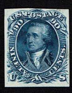 Scott #72-E7e Fine-essay. SCV - $500.00