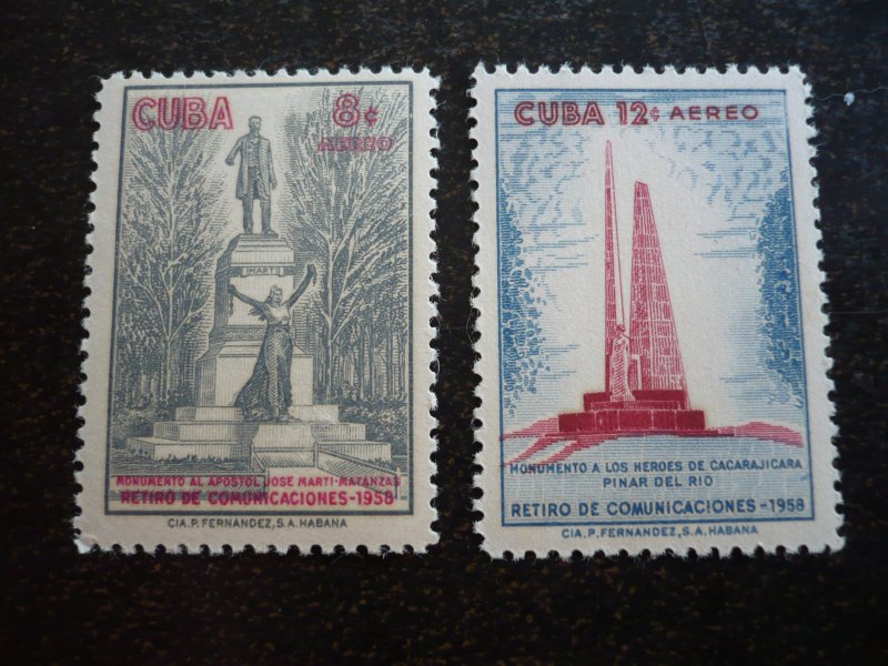 Stamps - Cuba - Scott#637-640, C200-C208 - MNH Set of 7 Stamps