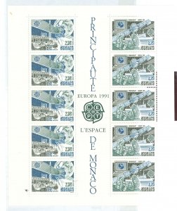 Monaco #1761a Mint (NH) Souvenir Sheet