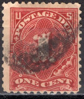 USA; 1917: Sc. # J61b.  Used Perf. 11 Single Stamp