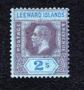 Leeward Islands SC #77  F/VF, Used, Wmk. 4, CV $45.00 ... 3450063