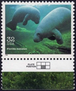 United States - Scott 3105o - Mint-Never-Hinged - Attached Pane Position Tab