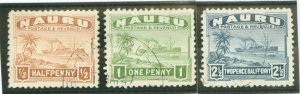 Nauru #17-18/21 Used Single