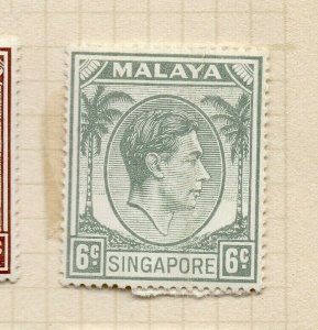 Malaya Singapore 1948-52 Early Issue Fine Mint Hinged 6c. NW-197208