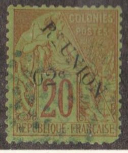 France Reunion Scott #29 Stamp - Used Single