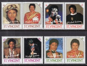 St Vincent 894-897 Michael Jackson MNH VF