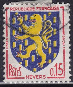 France 1042 Arms of Nevers 1962
