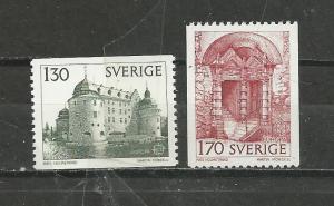 Sweden Scott catalogue #1235-1236 Mint NH