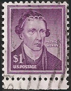 # 1052a USED DRY PRINT PATRICK HENRY
