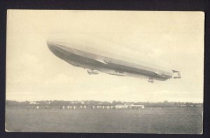 POSTAL HISTORY - Aviation - military airship Zeppelin LZ 13 POSTCARD