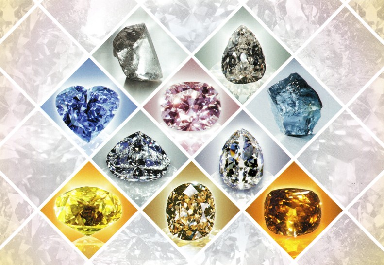 South Africa 2019 Famous Diamonds Postcard Set Africa South