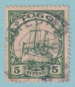 TOGO 8 USED NO FAULTS EXTRA FINE! GERMAN COLONIES ANECHO