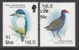 Niue 676-677 Birds MNH VF