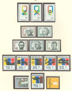 Venezuela #1148-1163 Mint (NH) Single (Complete Set)