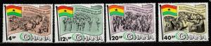Ghana  319-22  (N**)  1968  Complet