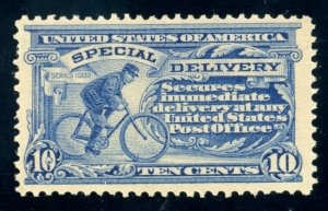 US Stamp #E6 Special Delivery 10c - PSE Cert - MLH - CV $240.00 - See Descript.