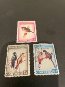 Dominican Republic sc 602-604 u comp set