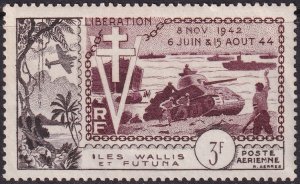 Wallis & Futuna 1954 Sc C11 air post MNH**