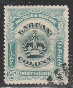 Labuan / Malaisie   107  (O)   1902