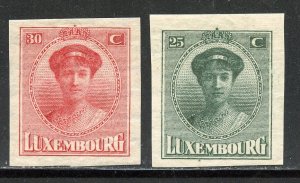 Luxembourg # 149-50, Mint Hinge.