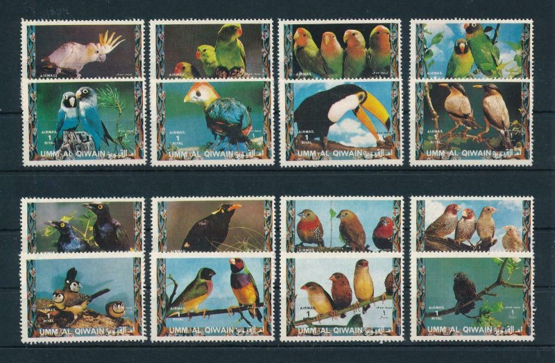 [103011] Umm Al Qiwain 1972 Birds vögel oiseaux  MNH