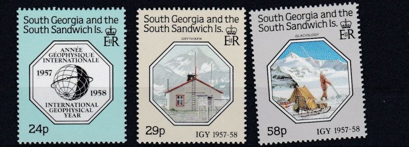 SOUTH GEORGIA    1987  GEOPHYSICAL  YEAR   MNH     