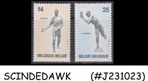 BELGIUM - 1991 19th CENTURY SCULPTURES - 2V - MINT NH