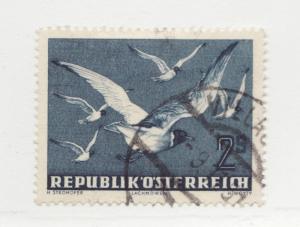 AUSTRIA Sc #C56 Θ used bird airmail postage stamp. Republik Osterreich 