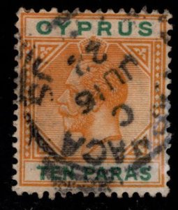 Cyprus Scott 61 Used nice cancel 1912 issue