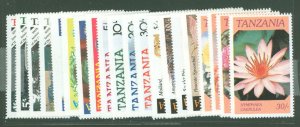 Tanzania #263/318 Unused Single (Complete Set)