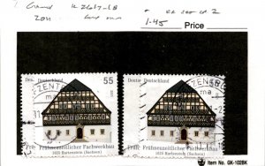 Germany, Postage Stamp, #2617-2618 (2 Ea) Used, 2011 Aisfeld (AD)