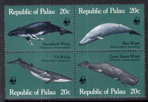 Palau 27a Whales MNH VF