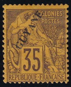 French Guiana 1892 SC 27 MLH 