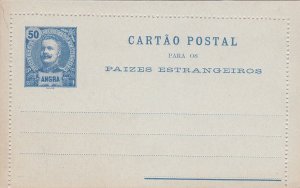 ANGRA  / AZIORES STATIONERY `50 R.