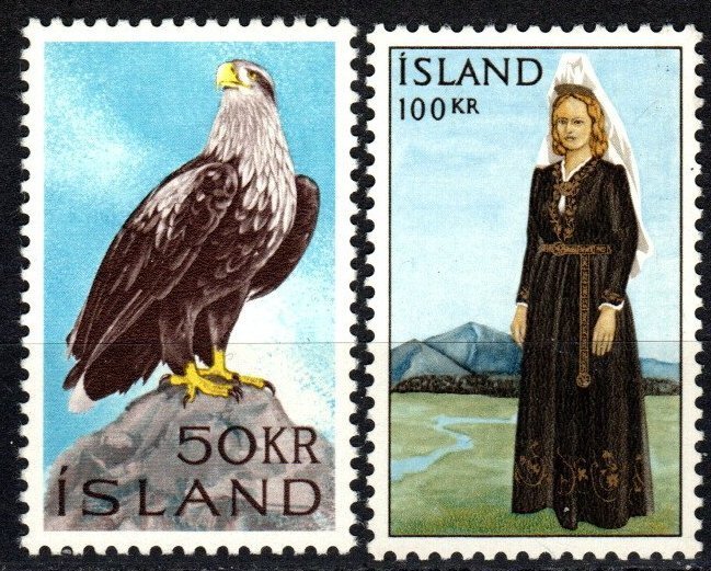 Iceland #378-9  MNH CV $21.50 (X6814)