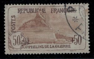 France 1917 Maury 153 War Orphan's Semi-Postal - Used - VHCV