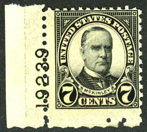 U.S. #639 MINT OG NH
