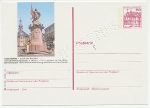 Druckmuster / Print sample - Postal stationery Germany1984 Bernardus Source - Ra
