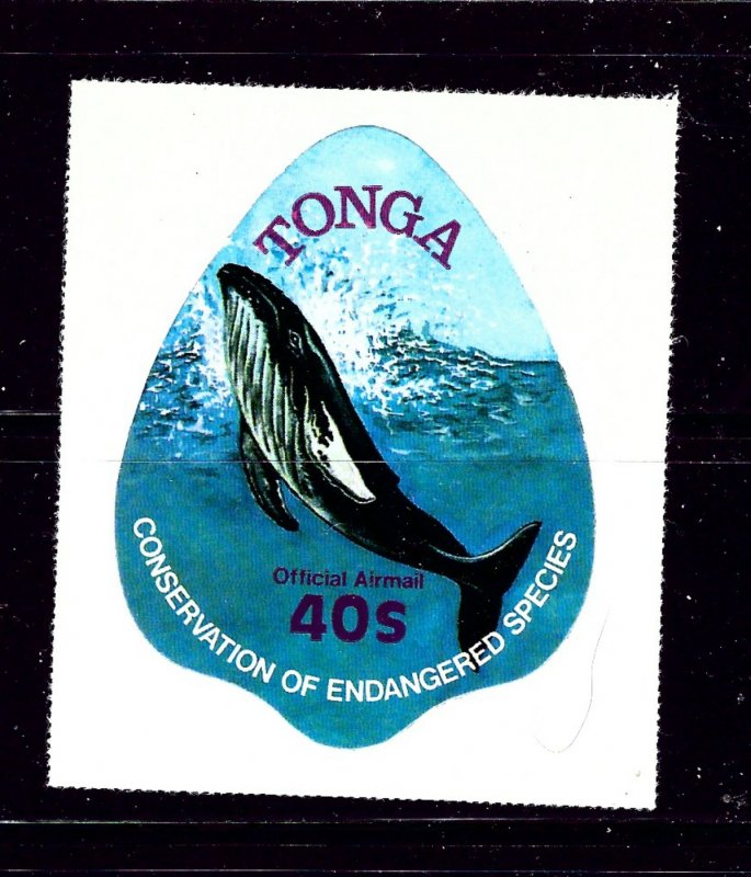 Tonga CO126 MNH 1977 Whale  Self-Adhesive