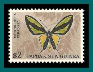 Papua New Guinea 1966 Butterflies, $2 MLH  220,SG92