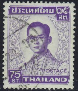 Thailand - 1972 - Scott #608 - used - Bhumibol Adulyadej