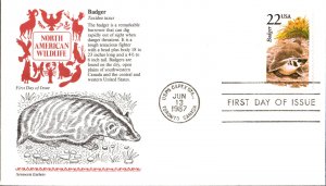 #2312 Badger Aristocrat FDC