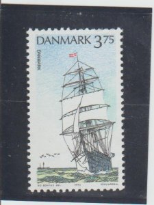 Denmark  Scott#  986  MNH  (1993 Training Ship)